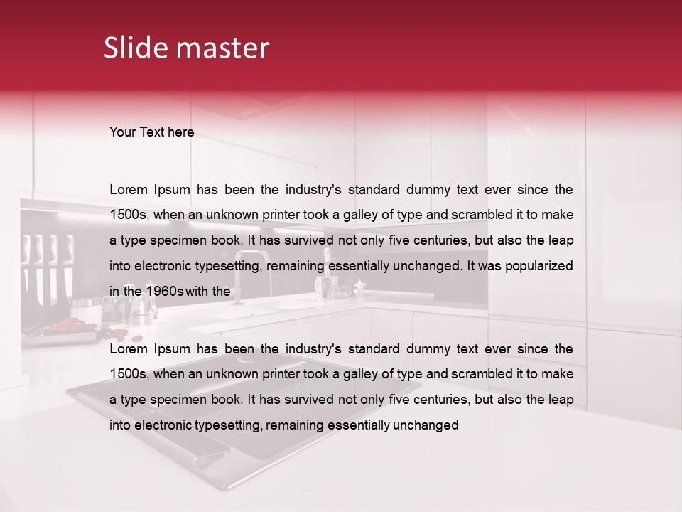 Still Life Healthy Essential Oil PowerPoint Template