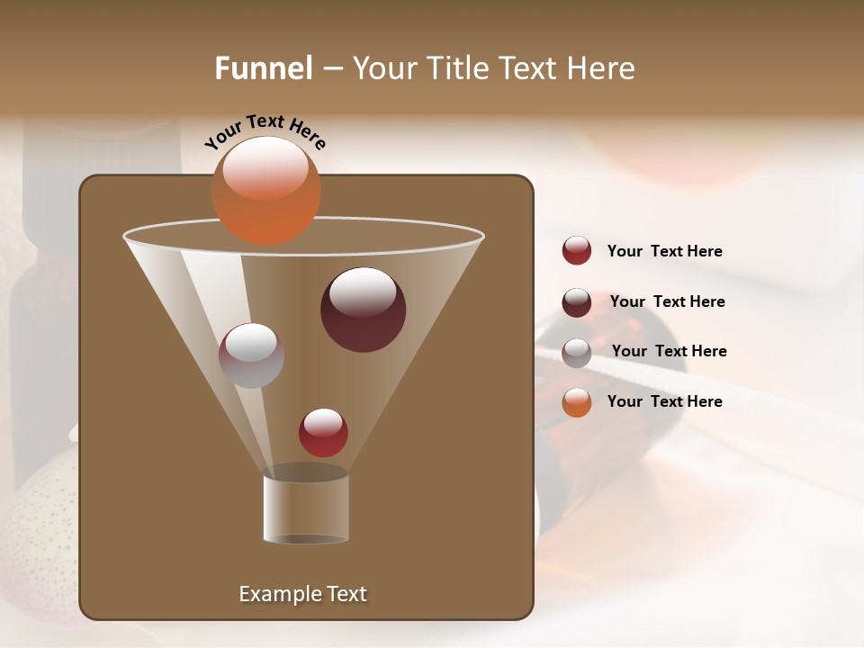A Bottle Of Essential Oils Next To A Flower PowerPoint Template