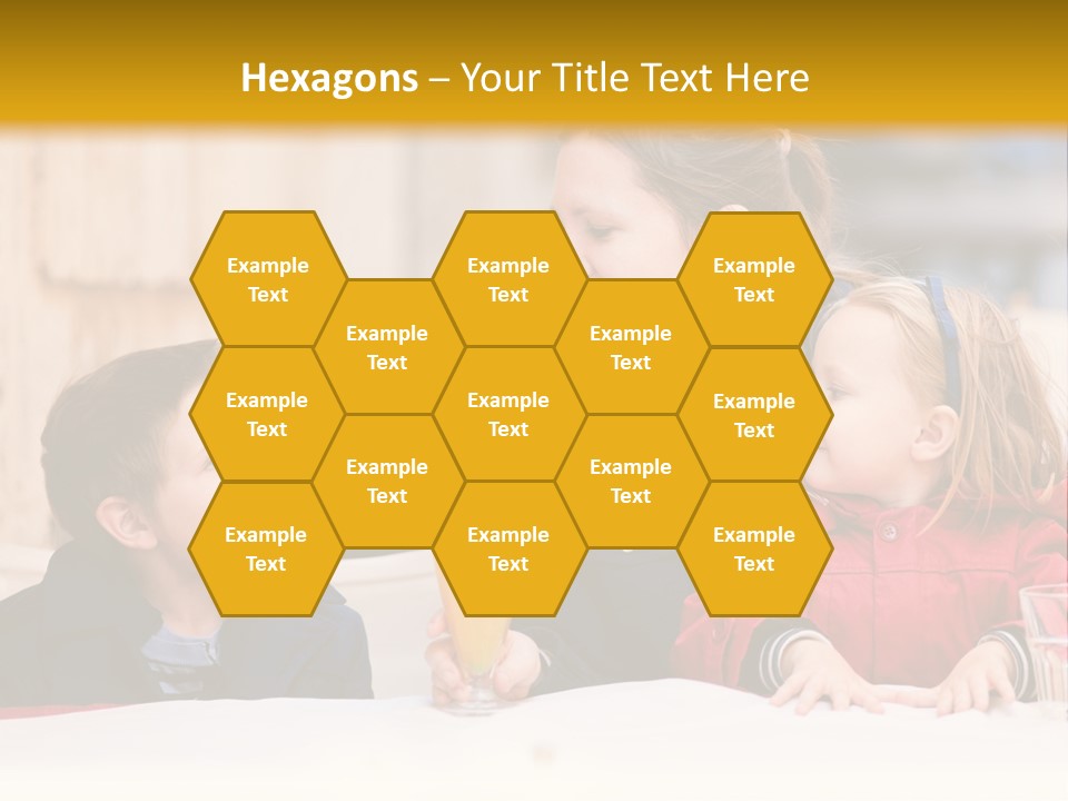 Three Autumn Mom PowerPoint Template