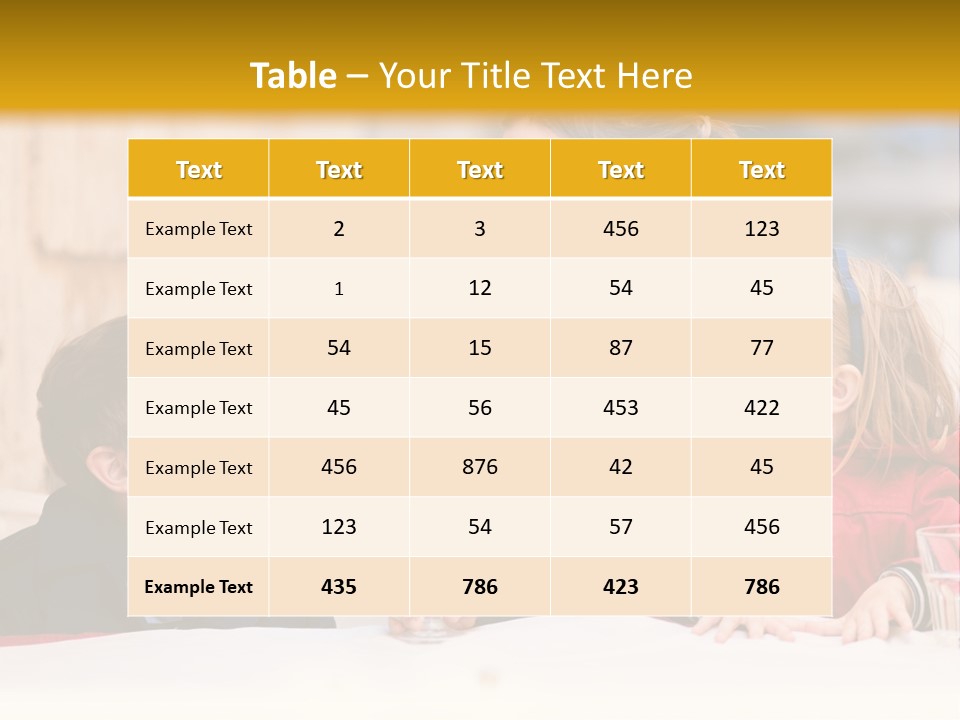 Three Autumn Mom PowerPoint Template