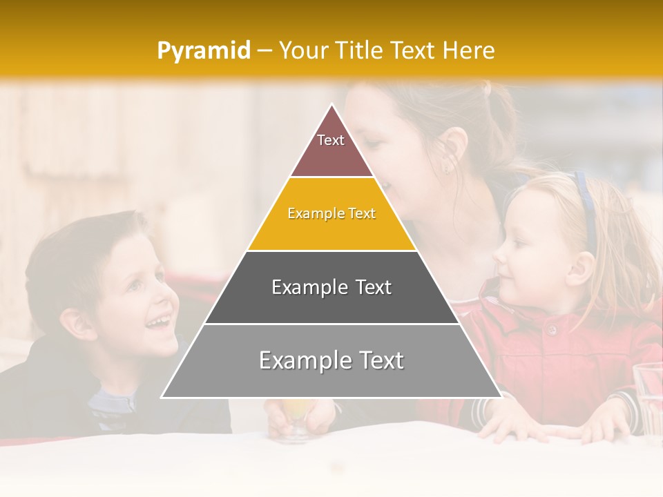 Three Autumn Mom PowerPoint Template