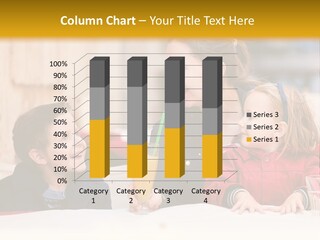 Three Autumn Mom PowerPoint Template