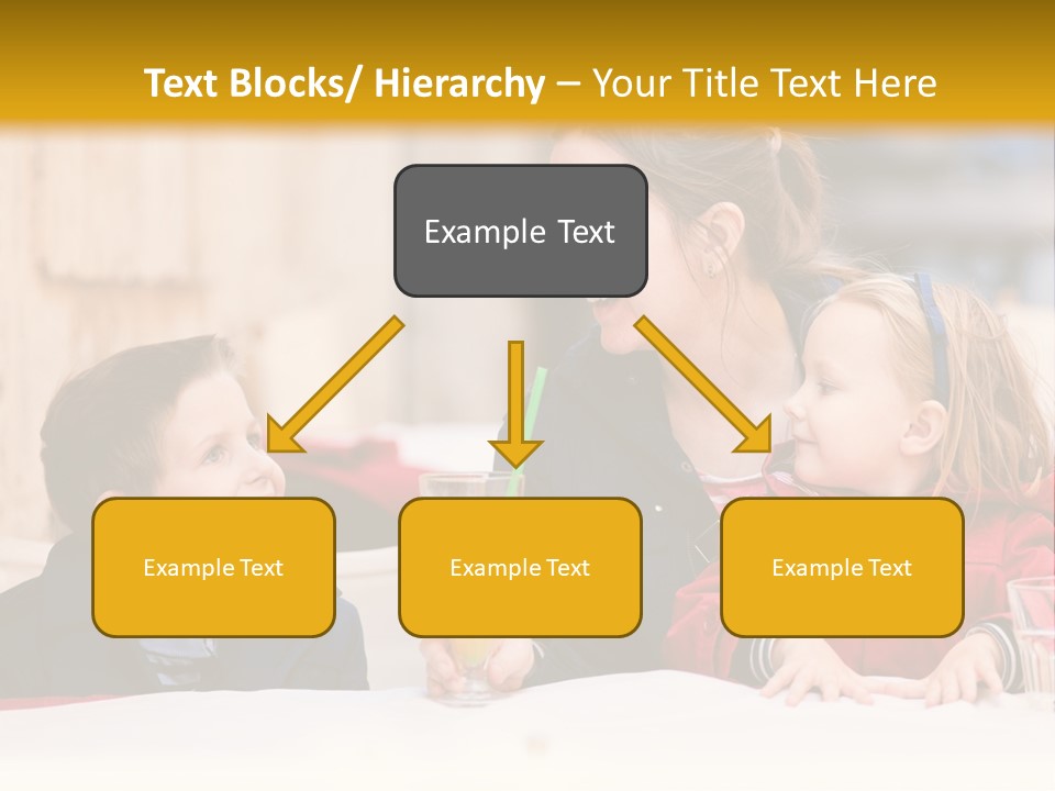 Three Autumn Mom PowerPoint Template