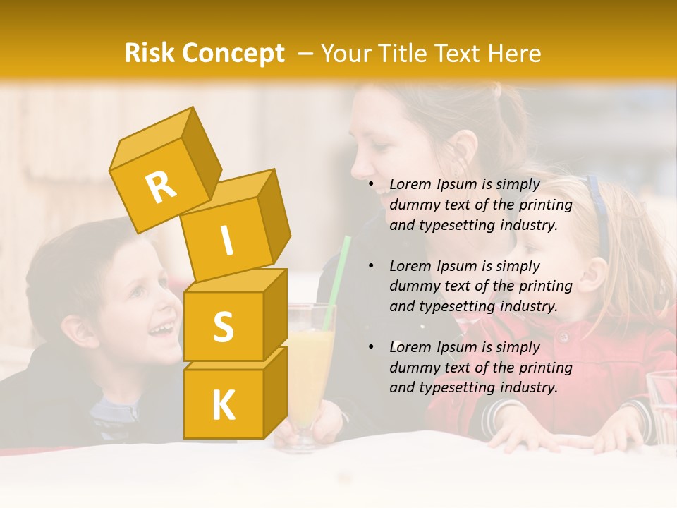 Three Autumn Mom PowerPoint Template