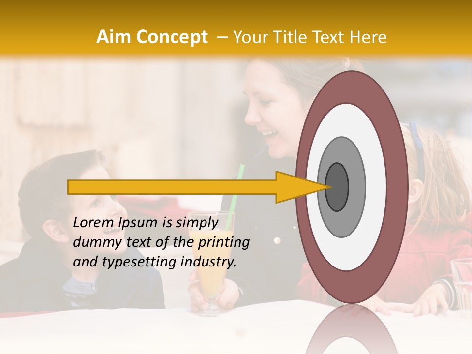 Three Autumn Mom PowerPoint Template