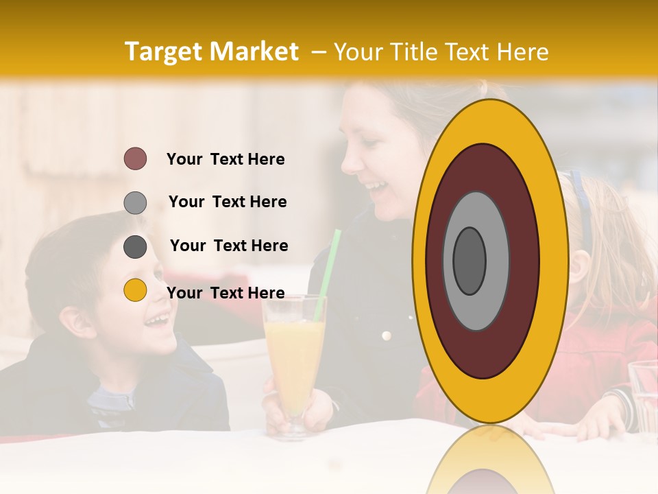 Three Autumn Mom PowerPoint Template