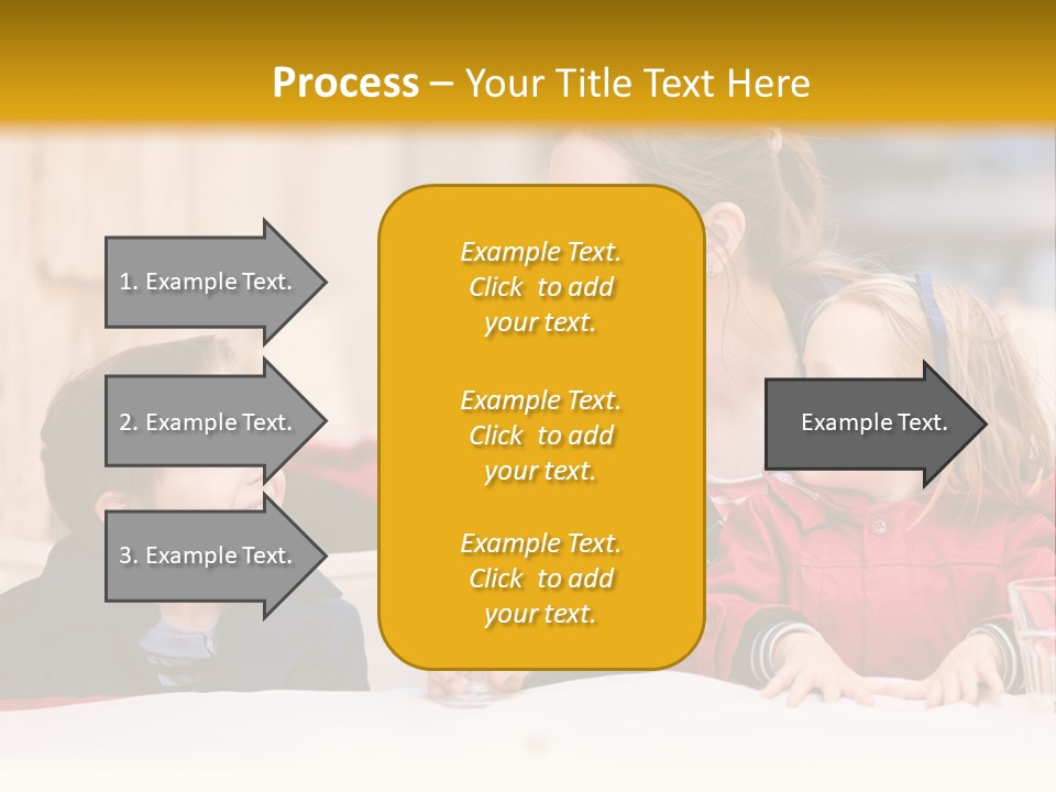 Three Autumn Mom PowerPoint Template