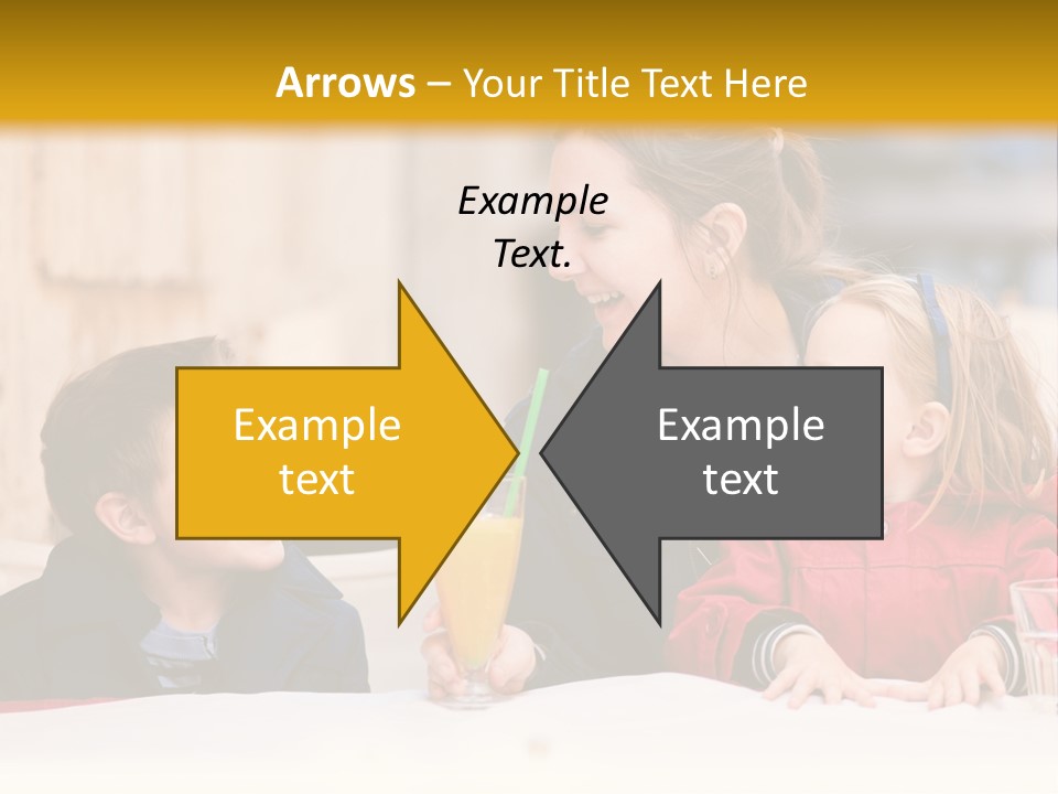 Three Autumn Mom PowerPoint Template