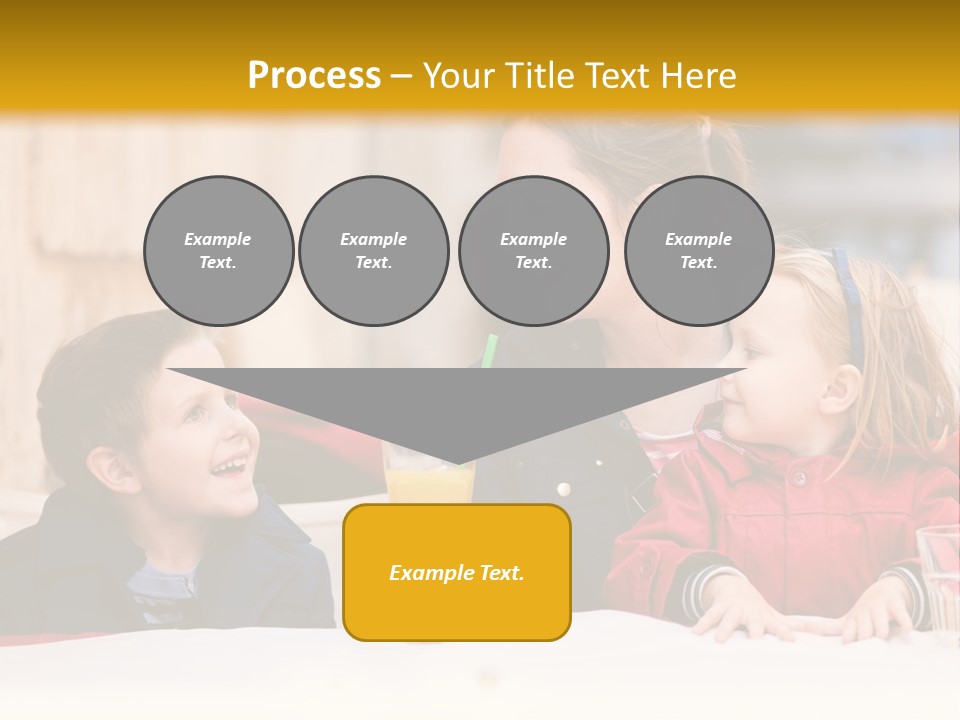 Three Autumn Mom PowerPoint Template