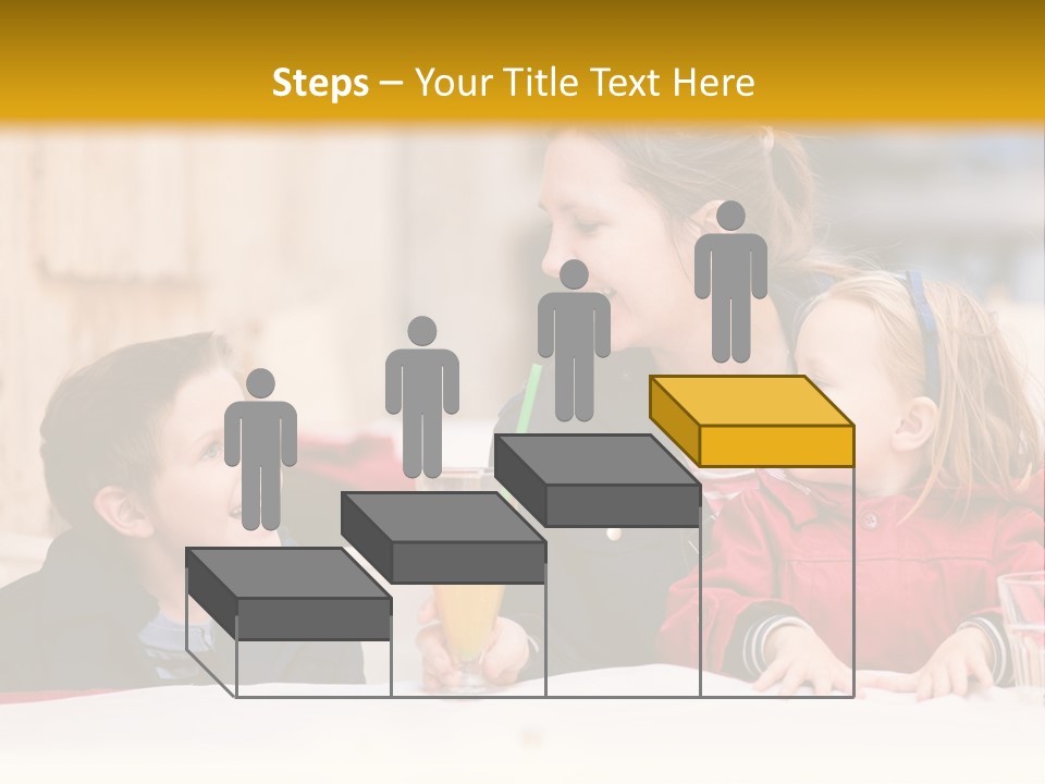 Three Autumn Mom PowerPoint Template