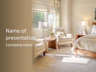 Room Luxury Accommodation PowerPoint Template