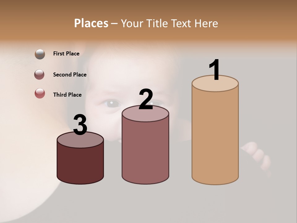 A Man Holding A Baby In His Arms PowerPoint Template