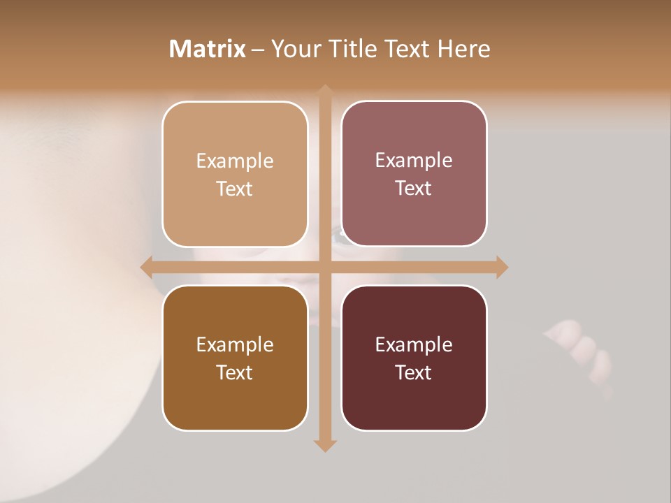 A Man Holding A Baby In His Arms PowerPoint Template