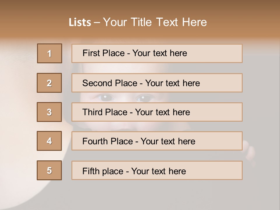 A Man Holding A Baby In His Arms PowerPoint Template