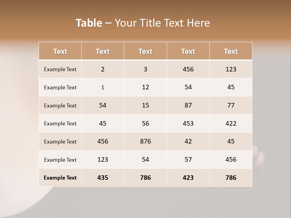 A Man Holding A Baby In His Arms PowerPoint Template