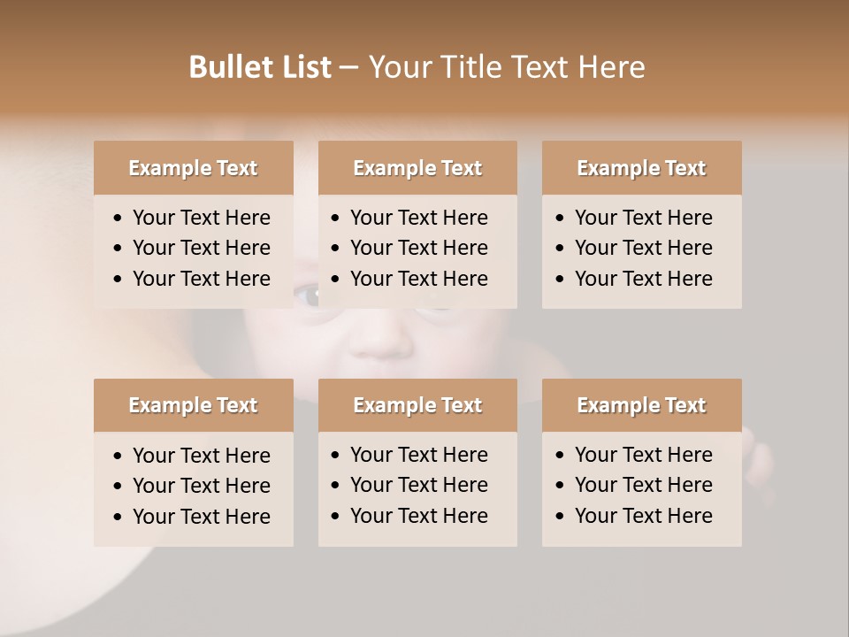 A Man Holding A Baby In His Arms PowerPoint Template