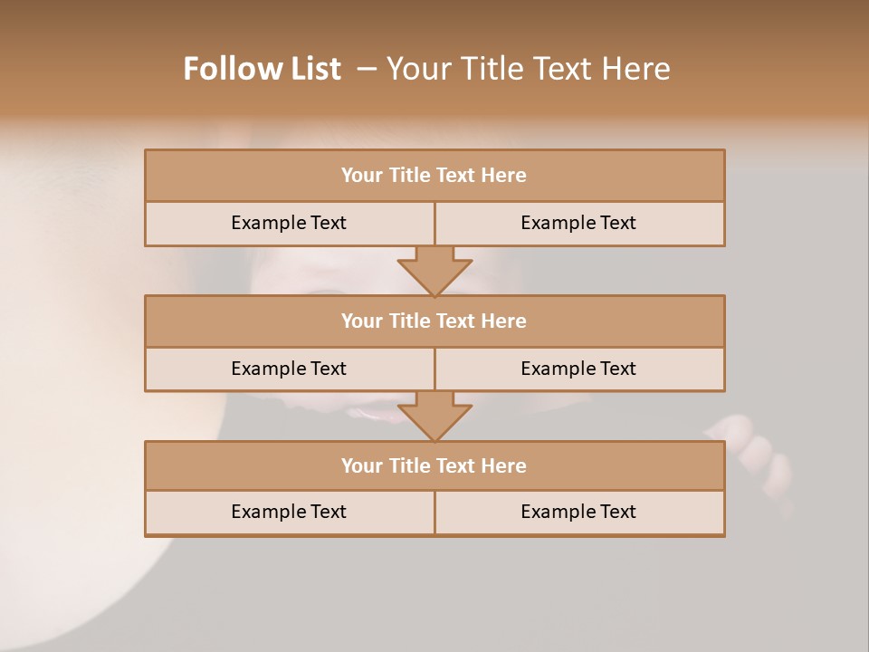 A Man Holding A Baby In His Arms PowerPoint Template