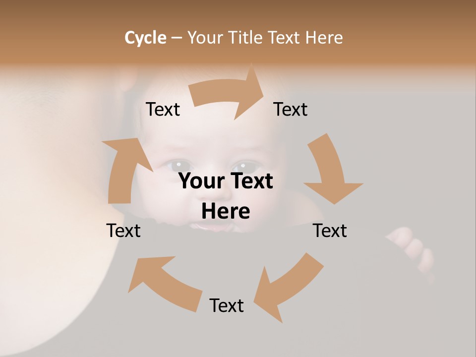 A Man Holding A Baby In His Arms PowerPoint Template
