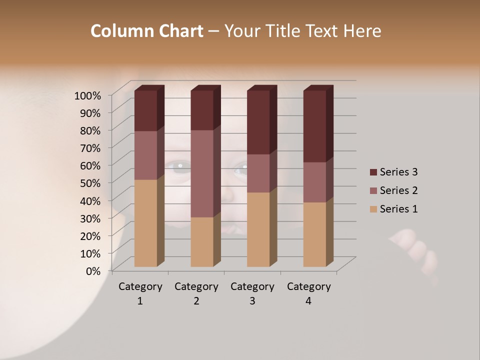 A Man Holding A Baby In His Arms PowerPoint Template