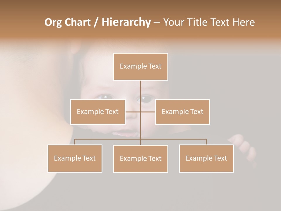 A Man Holding A Baby In His Arms PowerPoint Template