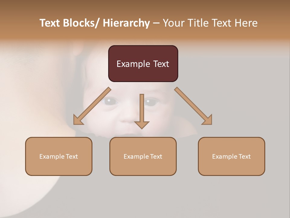 A Man Holding A Baby In His Arms PowerPoint Template