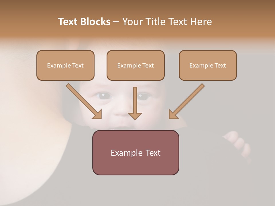 A Man Holding A Baby In His Arms PowerPoint Template