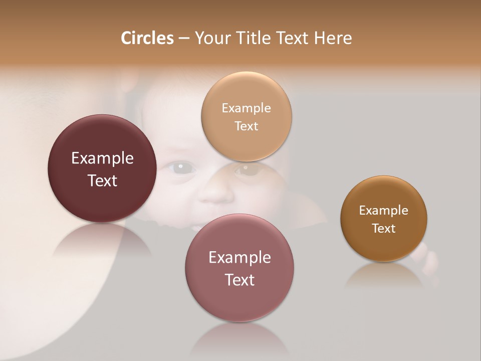 A Man Holding A Baby In His Arms PowerPoint Template