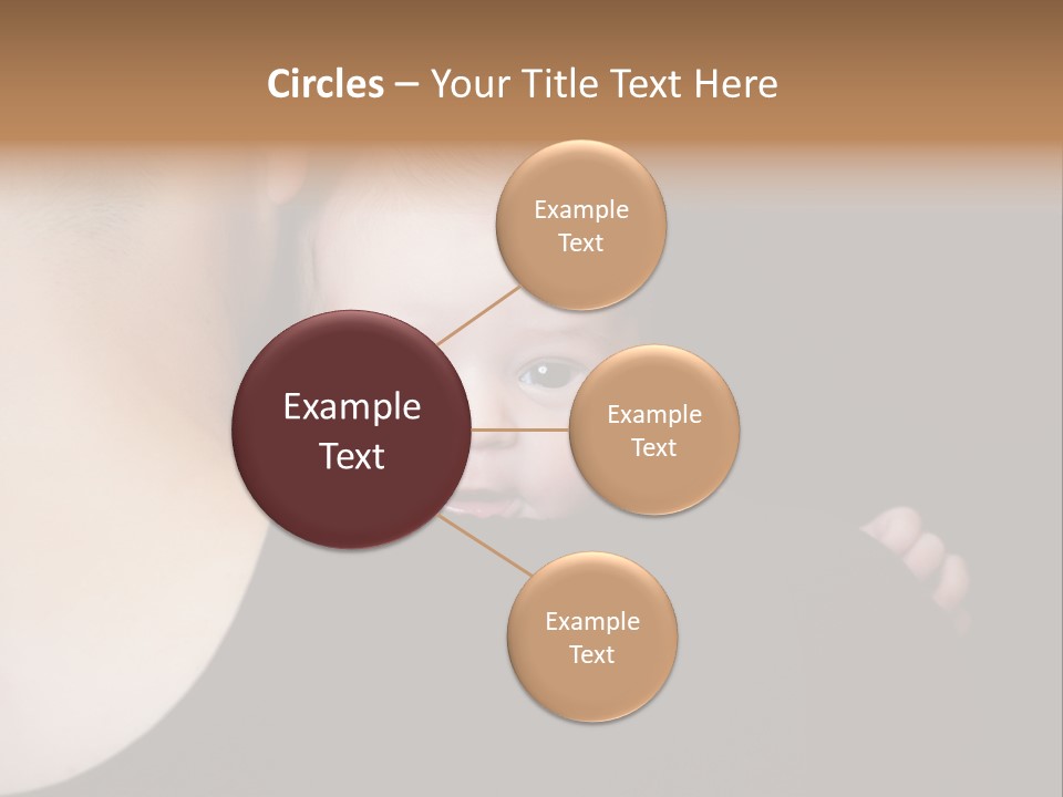 A Man Holding A Baby In His Arms PowerPoint Template