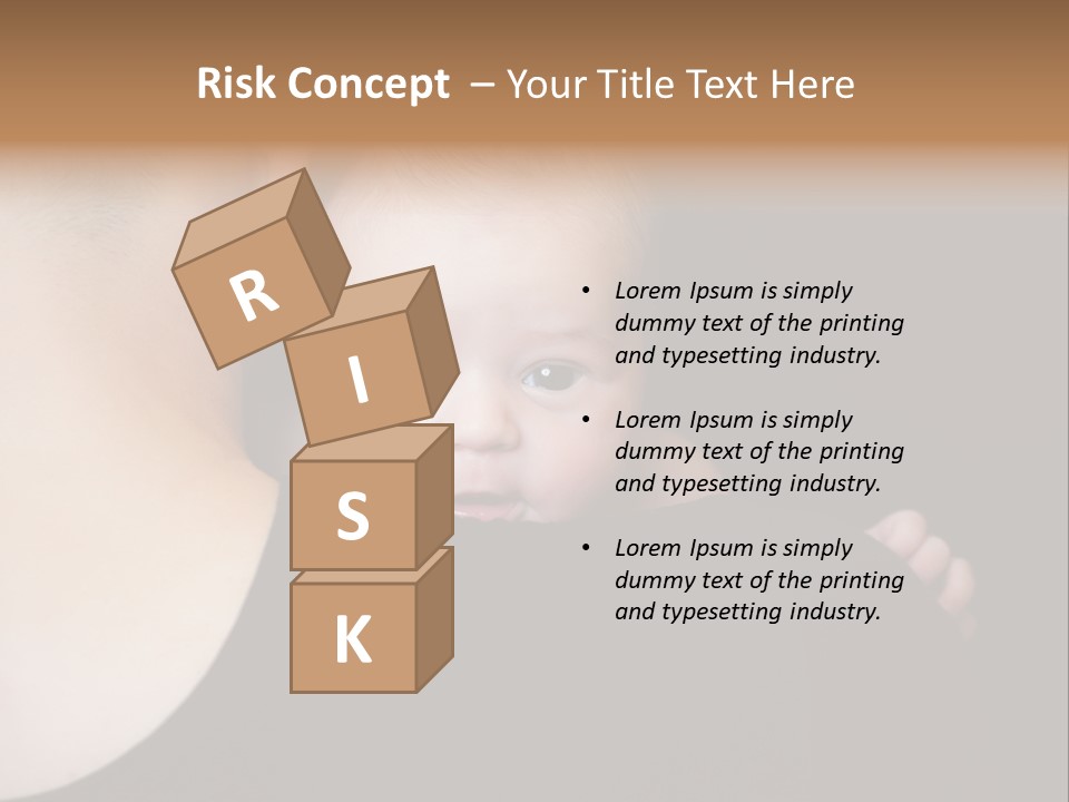 A Man Holding A Baby In His Arms PowerPoint Template