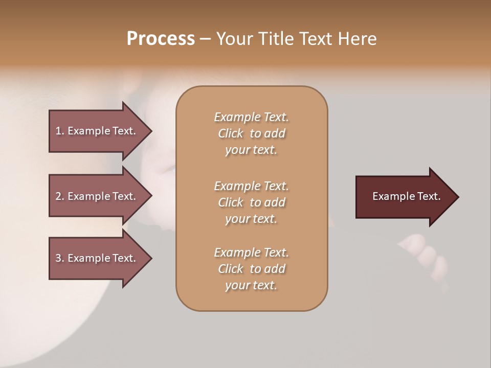 A Man Holding A Baby In His Arms PowerPoint Template