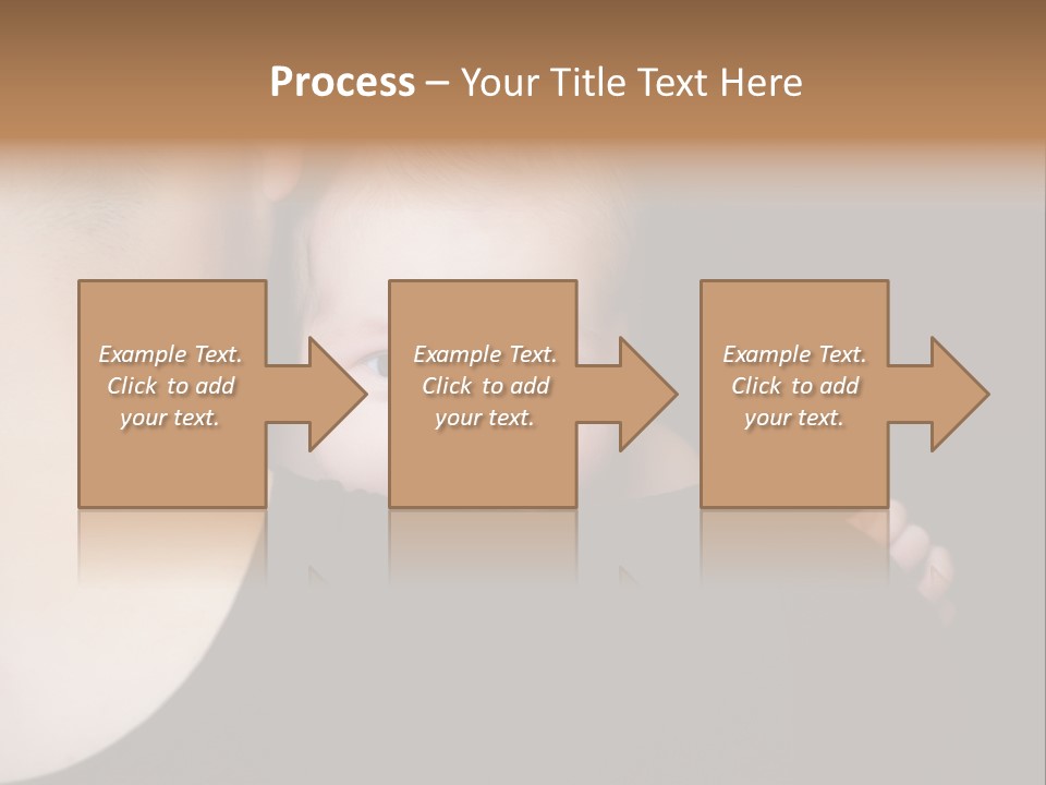 A Man Holding A Baby In His Arms PowerPoint Template