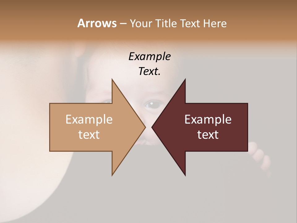 A Man Holding A Baby In His Arms PowerPoint Template