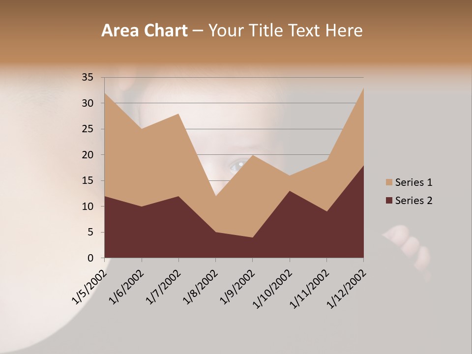 A Man Holding A Baby In His Arms PowerPoint Template