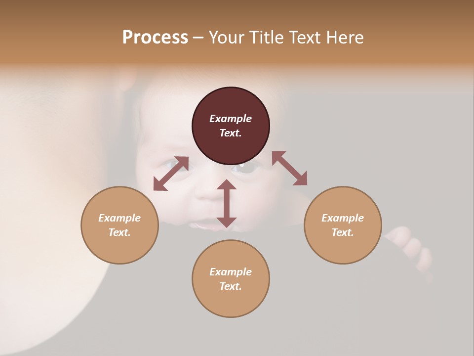 A Man Holding A Baby In His Arms PowerPoint Template