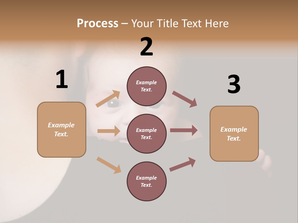 A Man Holding A Baby In His Arms PowerPoint Template