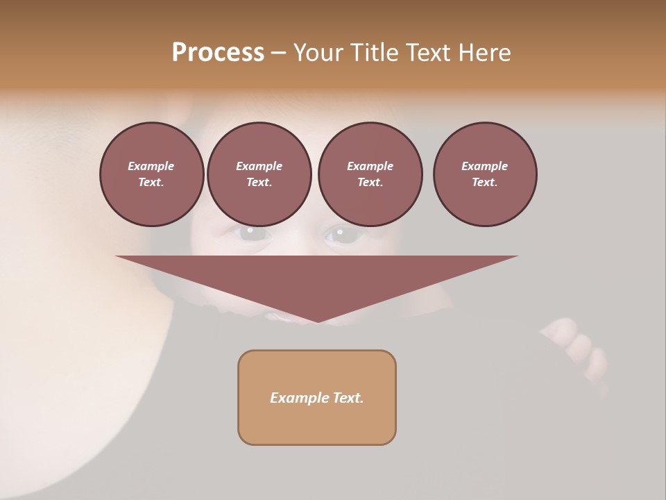 A Man Holding A Baby In His Arms PowerPoint Template