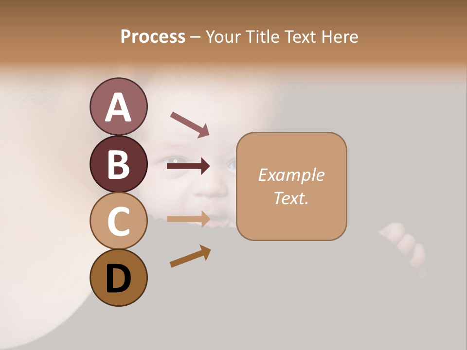 A Man Holding A Baby In His Arms PowerPoint Template