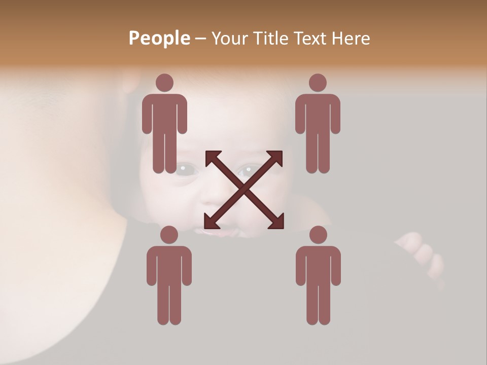 A Man Holding A Baby In His Arms PowerPoint Template