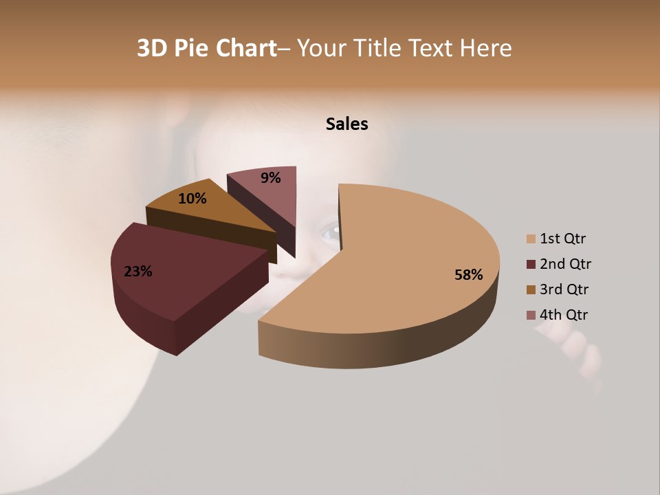 A Man Holding A Baby In His Arms PowerPoint Template