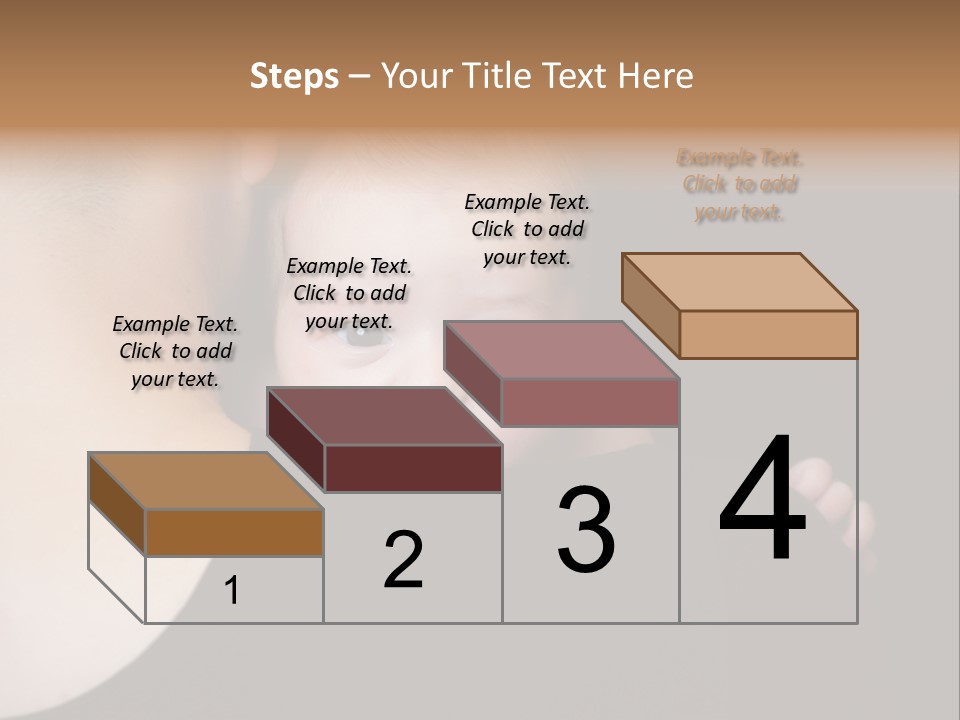 A Man Holding A Baby In His Arms PowerPoint Template
