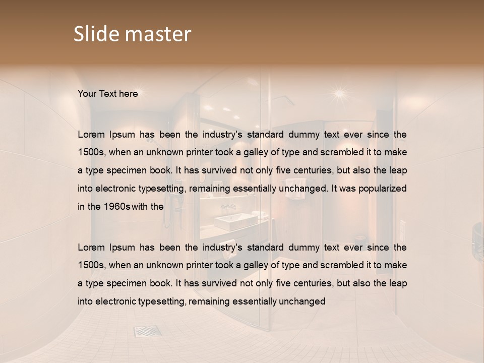 Looking People Idle PowerPoint Template