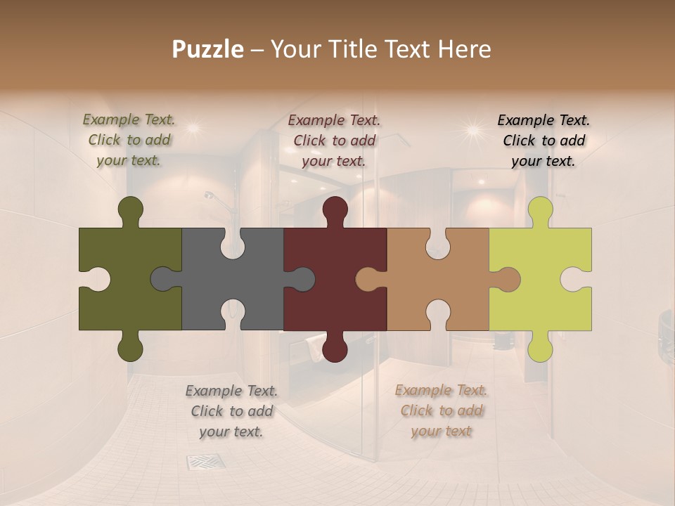 Looking People Idle PowerPoint Template