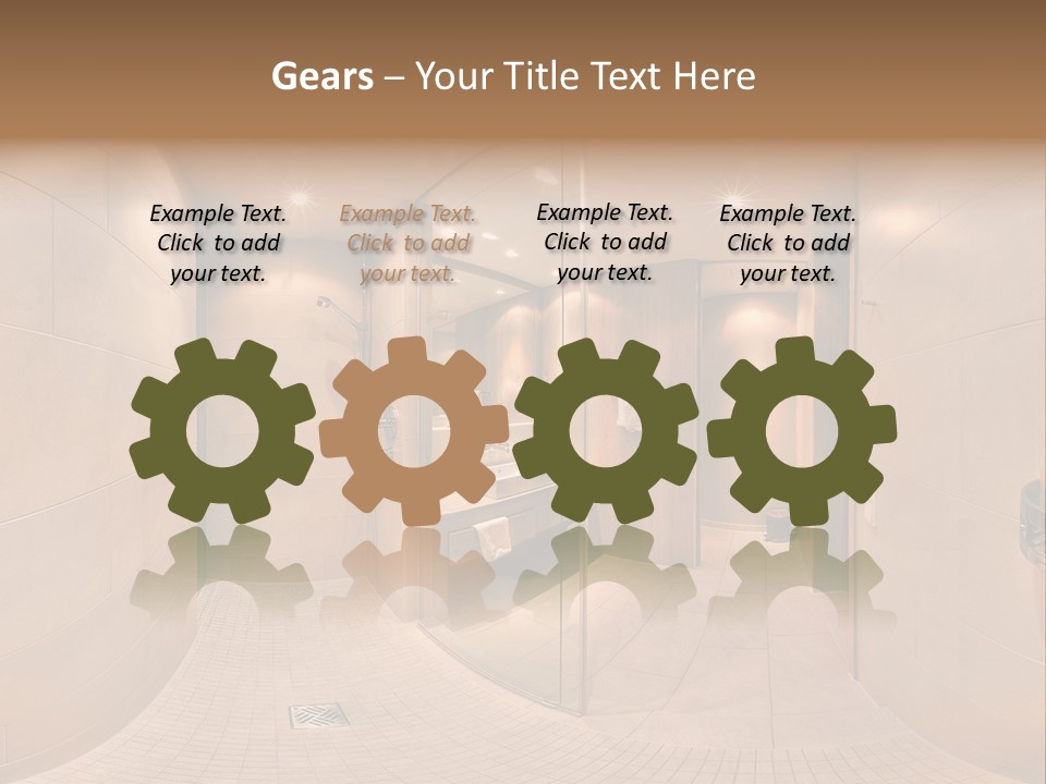 Looking People Idle PowerPoint Template