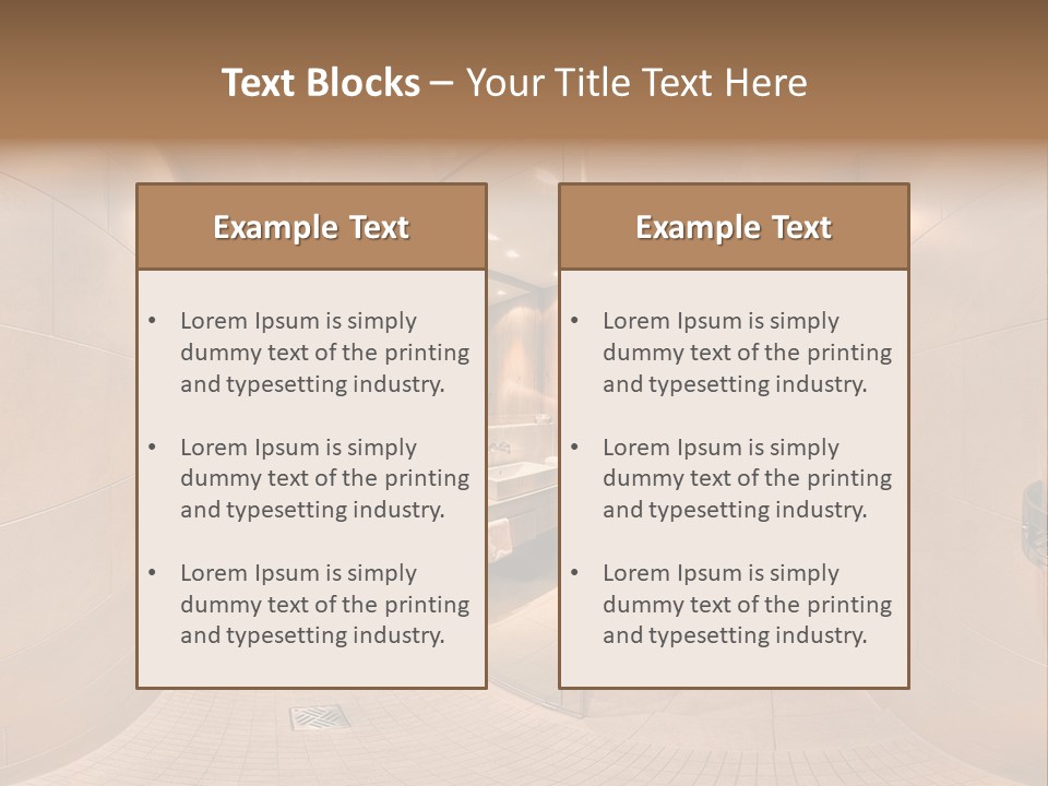 Looking People Idle PowerPoint Template