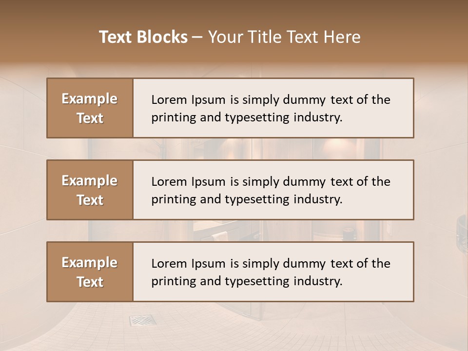 Looking People Idle PowerPoint Template