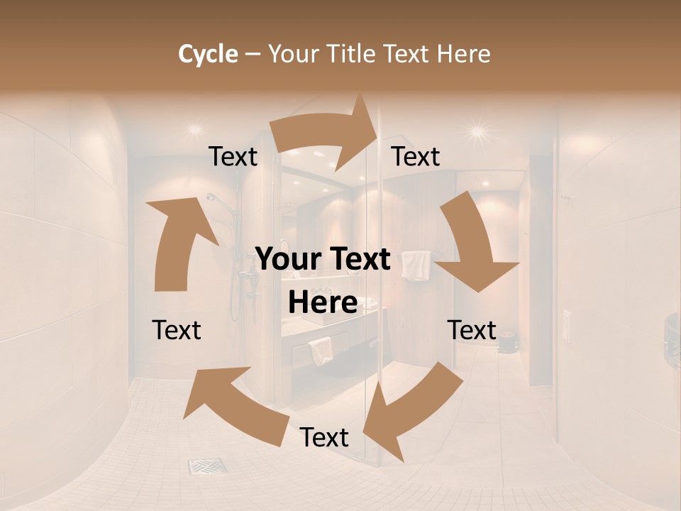 Looking People Idle PowerPoint Template
