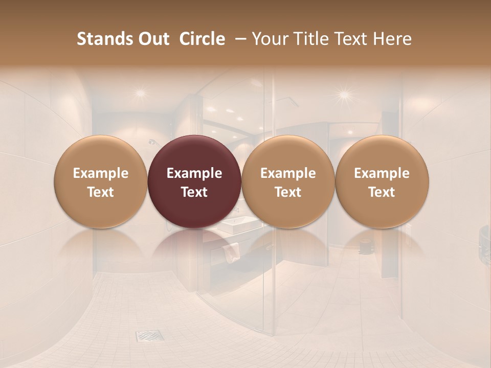 Looking People Idle PowerPoint Template