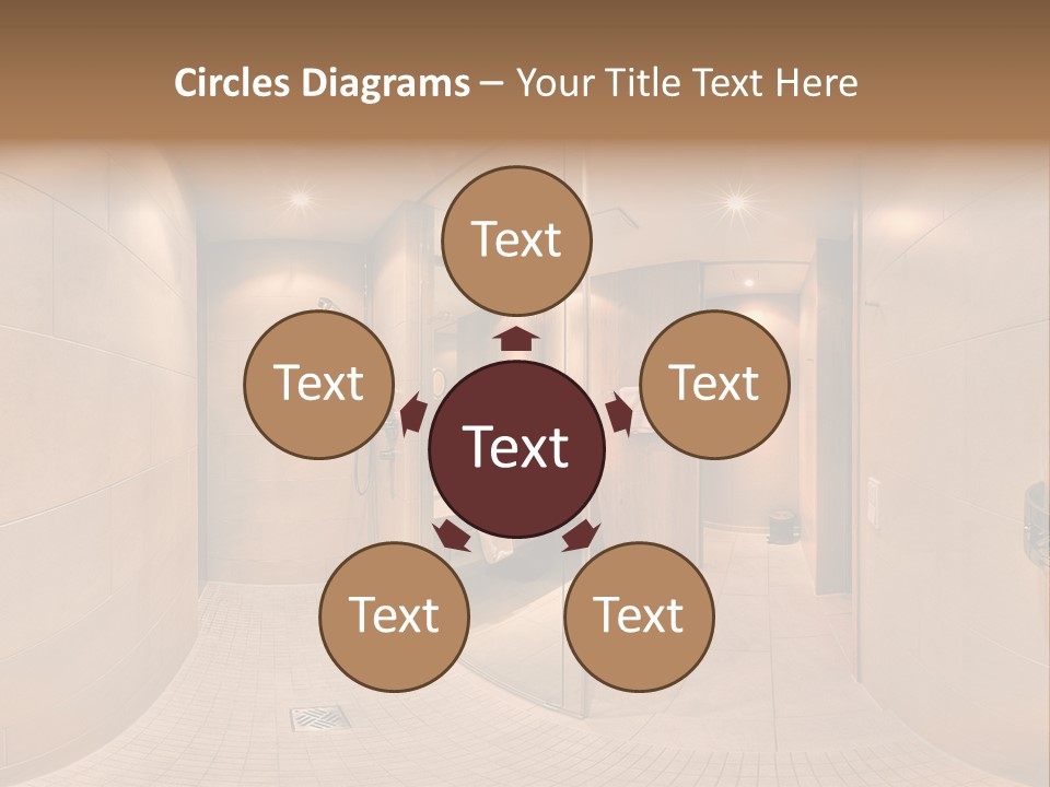 Looking People Idle PowerPoint Template