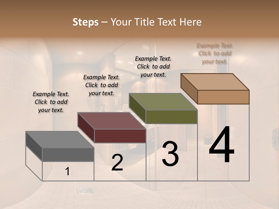Looking People Idle PowerPoint Template