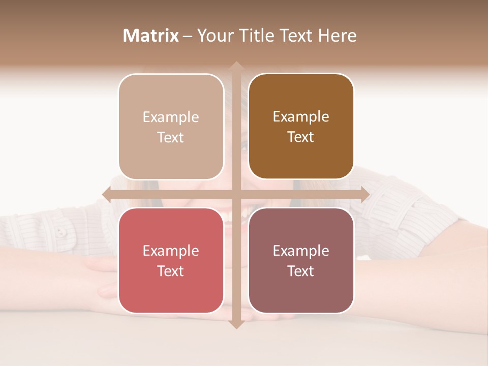 Looking People Idle PowerPoint Template